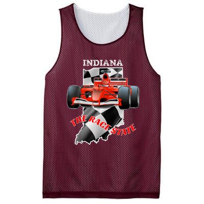 500 Indianapolis Indiana The Race State Checkered Flag Mesh Reversible Basketball Jersey Tank