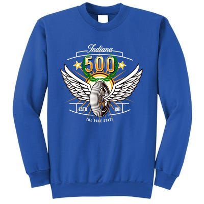 500 Indianapolis Indiana The Race State Winged Tyre Winners Great Gift Sweatshirt