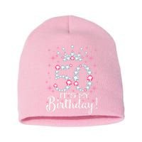 50 ItS My Birthday 1974 50th Queen Birthday Gift Short Acrylic Beanie