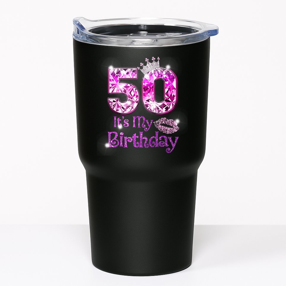 50 It's My Birthday 1972 50th Birthday Gifts WoM.e.n.s Girls Tumbler