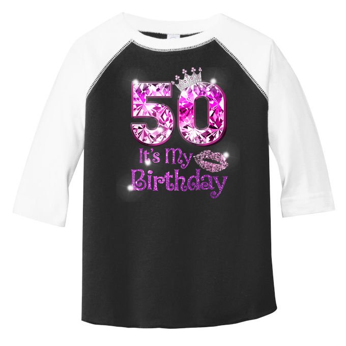 50 It's My Birthday 1972 50th Birthday Gifts WoM.e.n.s Girls Toddler Fine Jersey T-Shirt