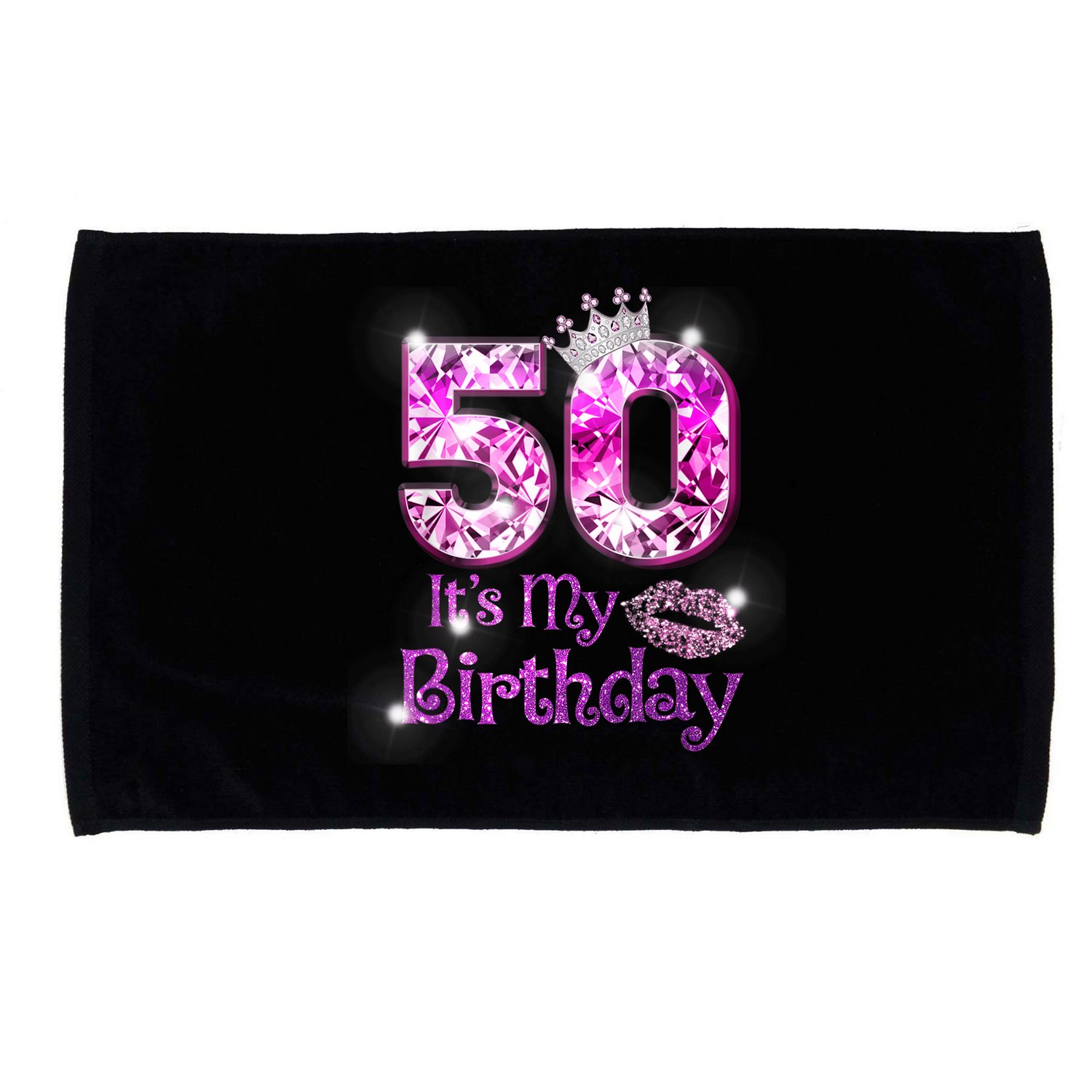 50 It's My Birthday 1972 50th Birthday Gifts WoM.e.n.s Girls Microfiber Hand Towel