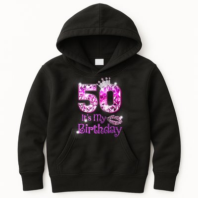 50 It's My Birthday 1972 50th Birthday Gifts WoM.e.n.s Girls Kids Hoodie