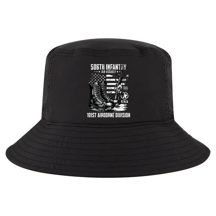 506th Infantry Regiment 101st Airborne Division Veteran Cool Comfort Performance Bucket Hat