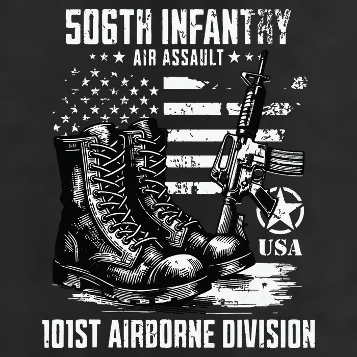 506th Infantry Regiment 101st Airborne Division Veteran Cool Comfort Performance Bucket Hat