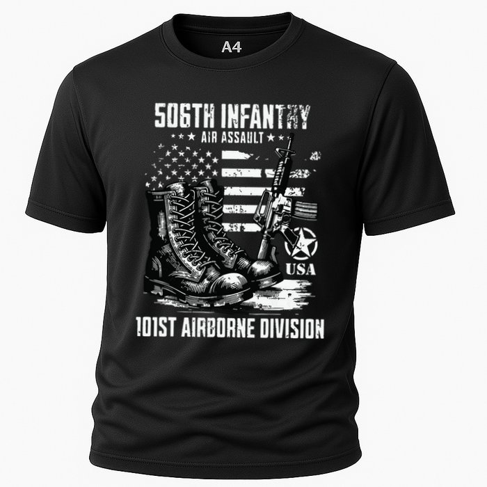 506th Infantry Regiment 101st Airborne Division Veteran Cooling Performance Crew T-Shirt