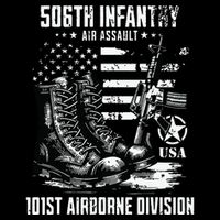 506th Infantry Regiment 101st Airborne Division Veteran Cooling Performance Crew T-Shirt