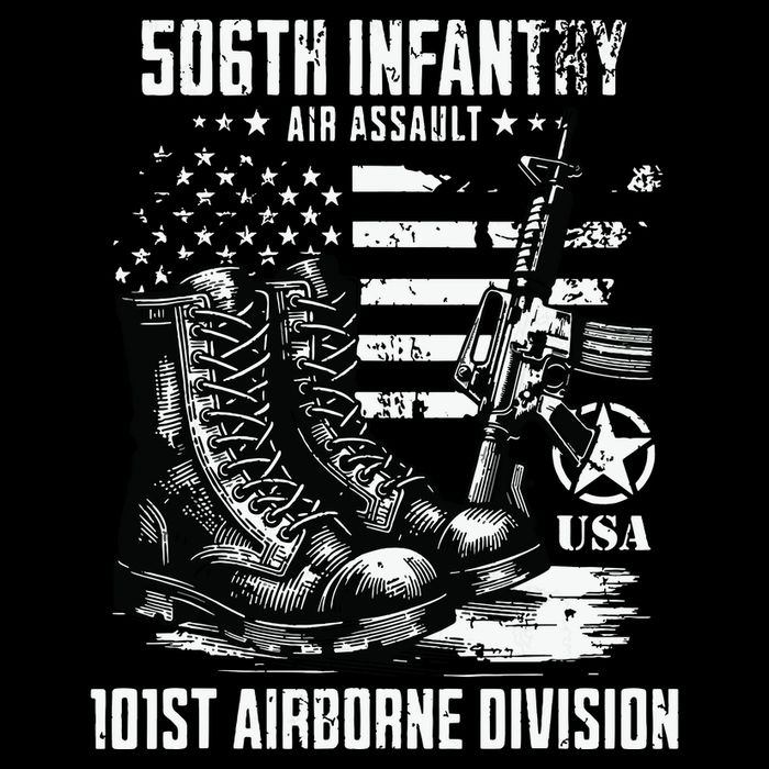 506th Infantry Regiment 101st Airborne Division Veteran Cooling Performance Crew T-Shirt