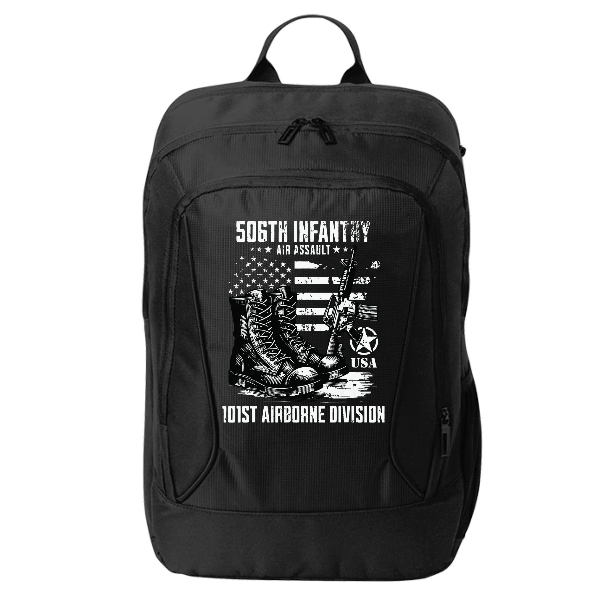 506th Infantry Regiment 101st Airborne Division Veteran City Backpack