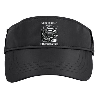 506th Infantry Regiment 101st Airborne Division Veteran Adult Drive Performance Visor