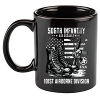 506th Infantry Regiment 101st Airborne Division Veteran 11oz C Handle Ceramic Mug