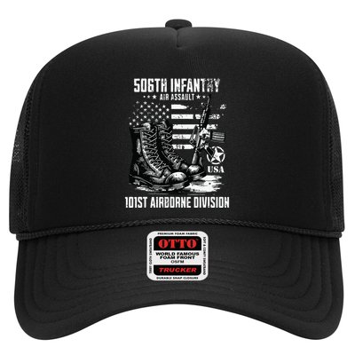 506th Infantry Regiment 101st Airborne Division Veteran Trucker Hat