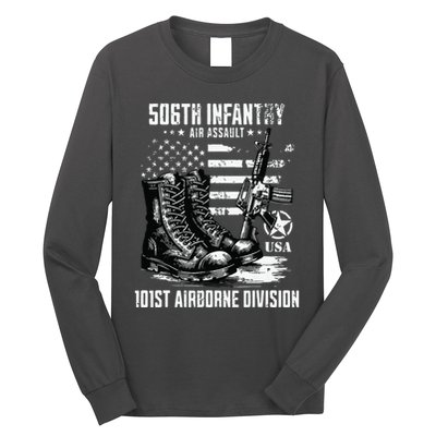 506th Infantry Regiment 101st Airborne Division Veteran Long Sleeve Shirt