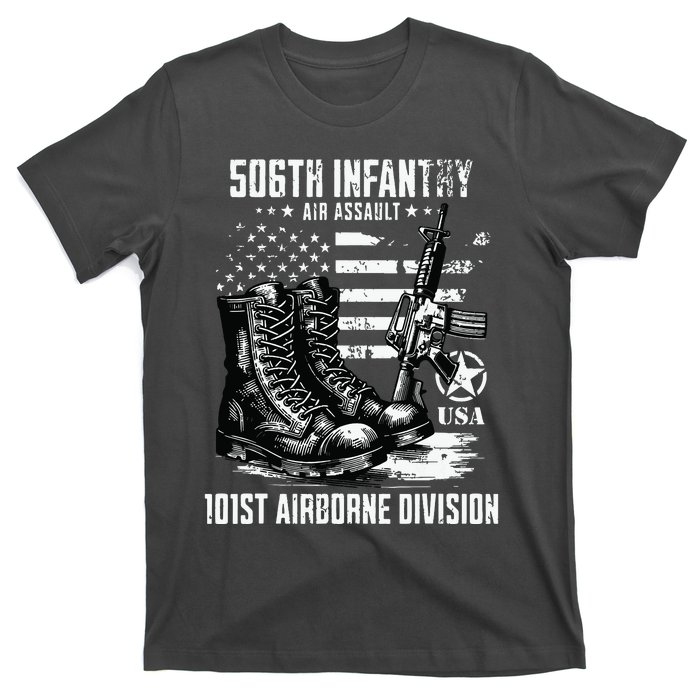 506th Infantry Regiment 101st Airborne Division Veteran T-Shirt