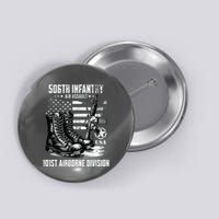 506th Infantry Regiment 101st Airborne Division Veteran Button