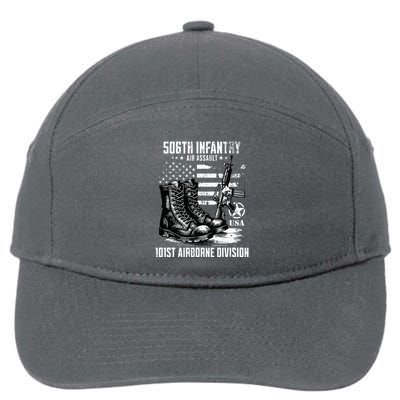 506th Infantry Regiment 101st Airborne Division Veteran 7-Panel Snapback Hat