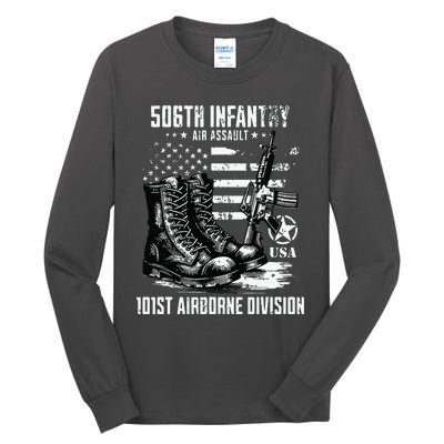 506th Infantry Regiment 101st Airborne Division Veteran Tall Long Sleeve T-Shirt