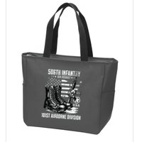 506th Infantry Regiment 101st Airborne Division Veteran Zip Tote Bag
