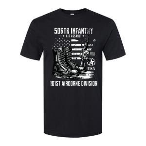 506th Infantry Regiment 101st Airborne Division Veteran Softstyle® CVC T-Shirt