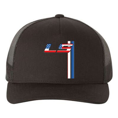 5.3l Ls 427 V8 Turbo Drag Car Yupoong Adult 5-Panel Trucker Hat