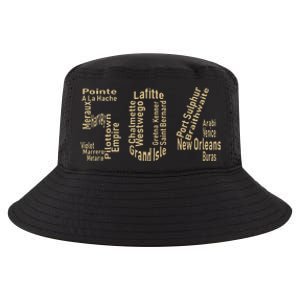 504 Louisiana New Orleans St. Bernard Plaquemines Area Code Cool Comfort Performance Bucket Hat