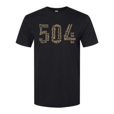 504 Louisiana New Orleans St. Bernard Plaquemines Area Code Softstyle® CVC T-Shirt