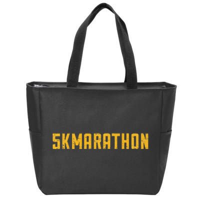 5k Marathon Zip Tote Bag