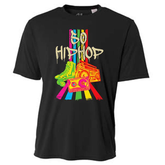 50th Music Anniversary Of Hip Hop Birthday Vintage Retro Cooling Performance Crew T-Shirt