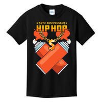 50th Music Anniversary Of Hip Hop Birthday Kids T-Shirt