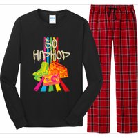 50th Music Anniversary Of Hip Hop Birthday Vintage Retro Long Sleeve Pajama Set