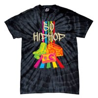 50th Music Anniversary Of Hip Hop Birthday Vintage Retro Tie-Dye T-Shirt