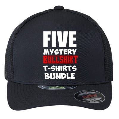 5 Mystery Bundle Funny Offensive Multibuy Flexfit Unipanel Trucker Cap