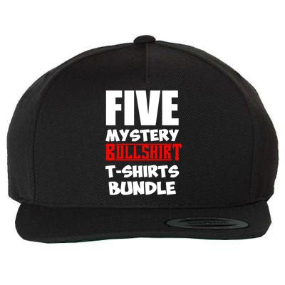 5 Mystery Bundle Funny Offensive Multibuy Wool Snapback Cap