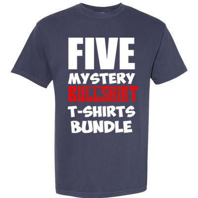5 Mystery Bundle Funny Offensive Multibuy Garment-Dyed Heavyweight T-Shirt