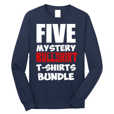 5 Mystery Bundle Funny Offensive Multibuy Long Sleeve Shirt