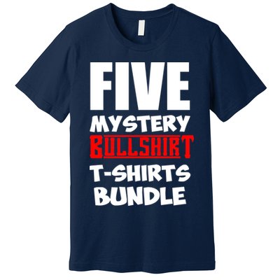 5 Mystery Bundle Funny Offensive Multibuy Premium T-Shirt