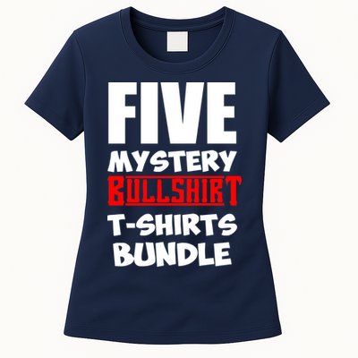 5 Mystery Bundle Funny Offensive Multibuy Womens T-Shirt