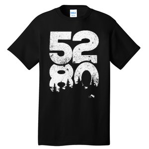 5280 Mile High Denver Colorado Tall T-Shirt