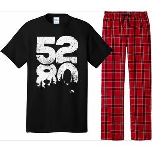 5280 Mile High Denver Colorado Pajama Set