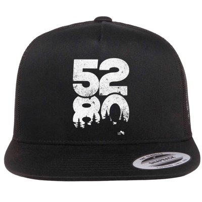 5280 Mile High Denver Colorado Flatbill Hat