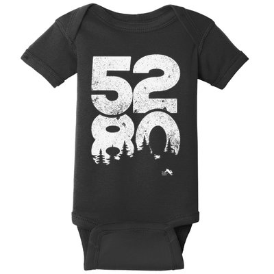 5280 Mile High Denver Colorado Baby Bodysuit