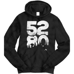 5280 Mile High Denver Colorado Tie Dye Hoodie