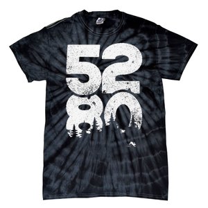 5280 Mile High Denver Colorado Tie-Dye T-Shirt