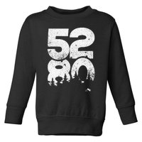 5280 Mile High Denver Colorado Toddler Sweatshirt