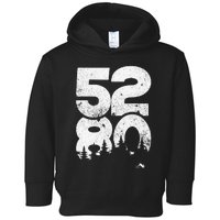 5280 Mile High Denver Colorado Toddler Hoodie