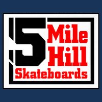 5 Mile Hill Skull 7 Panel Mesh Trucker Snapback Hat