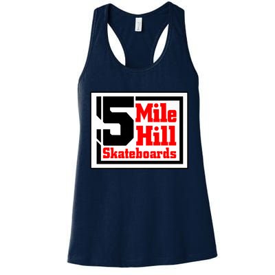 5 Mile Hill Skull Womens Tank Top