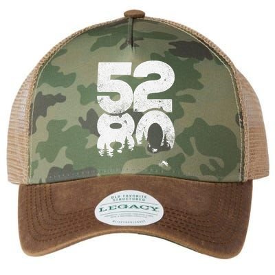 5280 Mile High Denver Colorado Legacy Tie Dye Trucker Hat