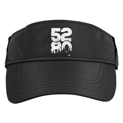 5280 Mile High Denver Colorado Adult Drive Performance Visor