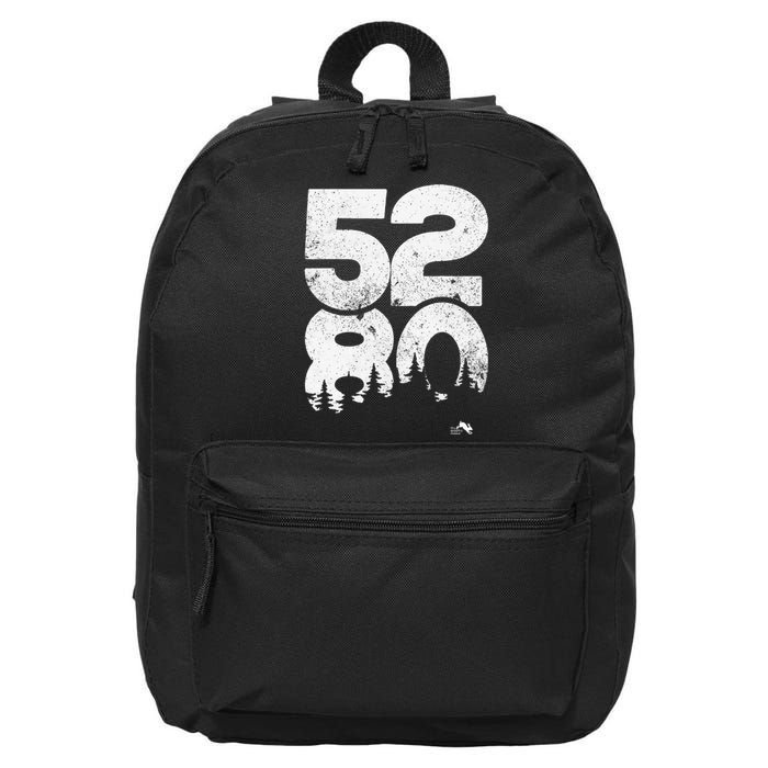 5280 Mile High Denver Colorado 16 in Basic Backpack